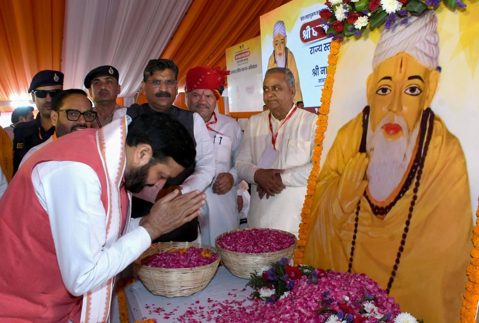 संत शिरोमणि धन्ना भगत की जयंती पर सीएम ने की बड़ी घोषणाएं, कहा - खुशी की बात है कि संतों की 'विरासत को हम संभाल रहे हैं'